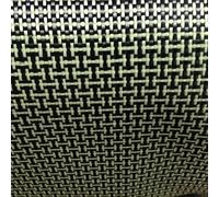 Cherrynight Tessuto Misto Kevlar Giallo e Fibra di Carbonio Tessuto Misto Kevlar di Carbonio Ibrido Semplice 100D / 3K 200 g/m² 12"/30 cm o 20" 50 cm X 100 cm (Color : 100cm x 50cm a Slice)