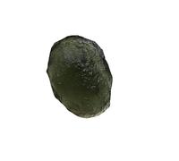 Cherrynight XLJP 1 PC Moldavite Verde Naturale Meteorite Ceco Impatto Vetro Pietra Grezza Cristallo 9g-22g (Size : 12-14g)