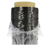 Cherrynight XLJP 1 Rotolo Lungo 20M/50M/100M 24K T700 in Fibra di Carbonio Traino Nastro Continuo in Filato di filamento in Fibra di Carbonio (Color : 24k Yarn 50m)