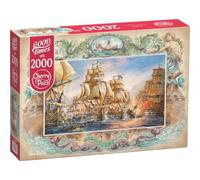 CherryPazzi CRP50026 Puzzle da 2000 Pezzi - Sea battle