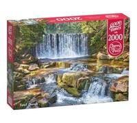 CherryPazzi CRP50149 Puzzle da 2000 Pezzi - Forest Cascade