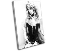 Cheryl Cole Grunge Abstract Musical SINGLE TELA parete arte foto stampa