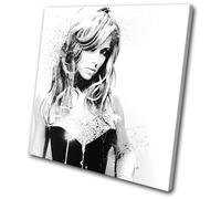 Cheryl Cole Tweedy Grunge Abstract Musical SINGLE TELA parete arte foto stampa