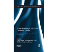 Cheryl De Boer Water Governance, Policy and Knowledge Transfer (Tascabile)