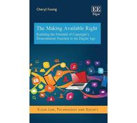 Cheryl Foong The Making Available Right (Copertina rigida)