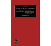 Cheryl R. Lehman Advances in Public Interest Accounting (Copertina rigida)