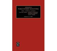 Cheryl R. Lehman Advances in Public Interest Accounting (Copertina rigida)
