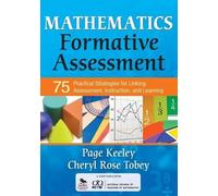Cheryl Rose Tobey Page D. Ke Mathematics Formative Assessment, Volu (Tascabile)