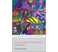 Cheryl Saunders The Constitution of Australia (Tascabile)