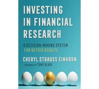 Cheryl Strauss Einhorn Investing in Financial Research (Copertina rigida)
