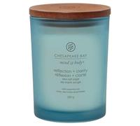 Reflection & Clarity (Sea Salt Sage) Candele In Vetro Media 250 gr Chesapeake Bay Candle