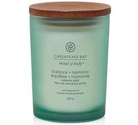 Balance & Harmony (Waterlily Pear) Candele In Vetro Media 250 gr Chesapeake Bay Candle