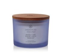 Serenity & Calm (Lavender Thyme) Candele In Vetro 3 Stoppini 312 gr Chesapeake Bay Candle