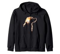 Chesapeake-bay-Retriever Cane Animale Natura Foresta Arte Felpa con Cappuccio