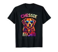 Chesapeake bay Retriever Mamma Colorata Pop Art Chessie Mom Maglietta