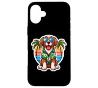 Chesapeake Bay Retriever Proprietario di cani Summer Vibes Vacanze Sole Custodia per iPhone 16 Plus