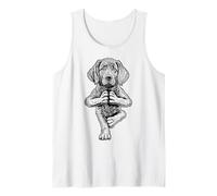 Chesapeake bay Retriever, Yoga, Cane, Cucciolo, asana, Posa sull'albero Canotta