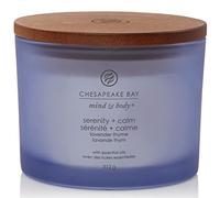 ChesapeakeBayCandle Candela profumata Tumbler Serenity + Calm a 3 stoppini per aromaterapia | Durata: fino a 24 ore | Collezione Mind & Body