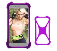 Cheshaoping Custodia in Cover Case Soft TPU Silicone Caso Phone Case Per DOOGEE B10 6.63" Guscio Protettiva Anti Urto e Graffi Bumper Purple