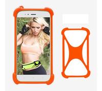 Cheshaoping Custodia in Cover Case Soft TPU Silicone Caso Phone Case Per SPC WUUM ONE 5" Guscio Protettiva Anti Urto e Graffi Bumper Orange
