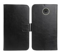 Cheshaoping Flip PU Pelle Case Wallet Cover Custodia Caso Guscio Protettiva Skin per Emporia SIMPLICITY V27 2" (Nero)
