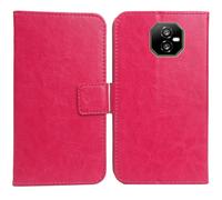 Cheshaoping Flip PU Pelle Case Wallet Cover Custodia Caso Guscio Protettiva Skin per Hammer H Ranger 6" (Rosa)