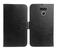 Cheshaoping Flip PU Pelle Case Wallet Cover Custodia Caso Guscio Protettiva Skin per Panasonic KX-TF400EXB 2.4" (Nero)