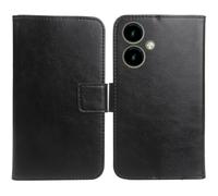 Cheshaoping Flip PU Pelle Case Wallet Cover Custodia Caso Guscio Protettiva Skin per SPC WUUM ONE 5" (Nero)
