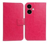Cheshaoping Flip PU Pelle Case Wallet Cover Custodia Caso Guscio Protettiva Skin per SPC ZEUS 2 PRO 6.1" (Rosa)
