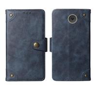 Cheshaoping in Vera Pelle Stand Portafoglio Cover Per Emporia SIMPLICITY V27 LTE 2" Premium Caso Case Copertina Custodia Guscio Protettiva Anti Urto e Graffi (Azzurro)
