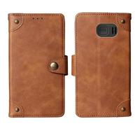 Cheshaoping in Vera Pelle Stand Portafoglio Cover Per SPC HARMONY 2 4G 2.4" Premium Caso Case Copertina Custodia Guscio Protettiva Anti Urto e Graffi (Marrone)