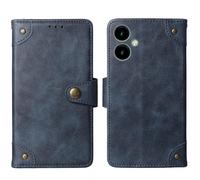 Cheshaoping in Vera Pelle Stand Portafoglio Cover Per SPC ZEUS 2 PRO 6.1" Premium Caso Case Copertina Custodia Guscio Protettiva Anti Urto e Graffi (Azzurro)
