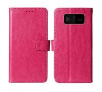 Cheshaoping Stand Custodia in PU Pelle Case Per Beafon SL230 LTE 4G 1.8" Premium Portafoglio Guscio Protettiva Anti Urto e Graffi (Rosa)