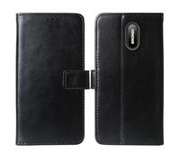 Cheshaoping Stand Custodia in PU Pelle Case Per Brondi Amico Home Nero 1.77" Premium Portafoglio Guscio Protettiva Anti Urto e Graffi (Nero)