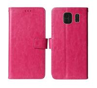 Cheshaoping Stand Custodia in PU Pelle Case Per BRONDI Amico UNICO+ 2" Premium Portafoglio Guscio Protettiva Anti Urto e Graffi (Rosa)