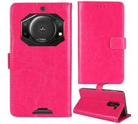 Cheshaoping Stand Custodia in PU Pelle Case Per iHunt Titan Music P11000 Pro 5.45" Premium Portafoglio Guscio Protettiva Anti Urto e Graffi (Rosa)