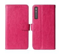 Cheshaoping Stand Custodia in PU Pelle Case Per Onyx Boox Palma 2 Pro 6.13" Premium Portafoglio Guscio Protettiva Anti Urto e Graffi (Rosa)