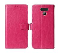 Cheshaoping Stand Custodia in PU Pelle Case Per Panasonic KX-TF400EXB 2.4" Premium Portafoglio Guscio Protettiva Anti Urto e Graffi (Rosa)