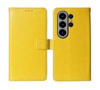 Cheshaoping Stand Custodia in PU Pelle TPU Silicone Case Per Blackview Wave 10C Premium Portafoglio Guscio Protettiva Anti Urto e Graffi (Giallo)