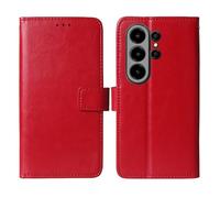 Cheshaoping Stand Custodia in PU Pelle TPU Silicone Case Per Blackview Wave 10C Premium Portafoglio Guscio Protettiva Anti Urto e Graffi (Rosso)