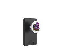 Cheshire Cat Invisible Grin Dark Estetica Fantasy Art PopSockets PopWallet per MagSafe