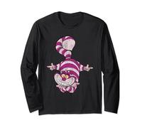 Cheshire Cat Upside Down Maglia a Manica