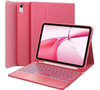 CHESONA Tastiera per iPad 10th/11th A16 2025, anguria rosso