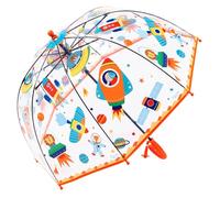 Chesoon Ombrello a bolla Trasparente per Bambini con superficie a Cupola Antivento Automatico Aperto 8 costole in fibra di Vetro Modello Rocket per i Ragazzi