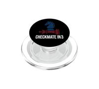 Chess Checkmate In 3 Knight Defeats King PopSockets PopGrip per MagSafe