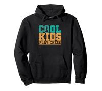 Chess Cool Kids Gioca a Scacchi Felpa con Cappuccio
