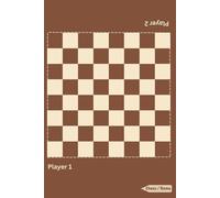 Chess & Dama Notebook - Brown 8x8 Board Journal for Players: Glossy Brown Cover with Chess/Dama Board Design, 6x9 Lined Notebook, 120 Pages - Perfect for Game Notes, Strategy, Gift, or School Use