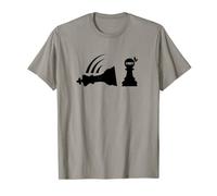 Chess Ninja Master Tshirt Scacchi Matto Divertente Grafica Camicia Regalo Maglietta