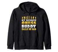 Chess Player Humor Favorite Chess Buddy Calls Me Dad Chess Felpa con Cappuccio