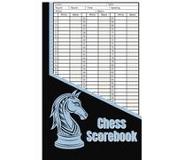 Chess Scorebook: Track 100 Chess Games in this Score Sheet and Log Book - Chess Notation, Annotation, Record, Journal - 6x9 Inches Notebook and 100 Moves per Match